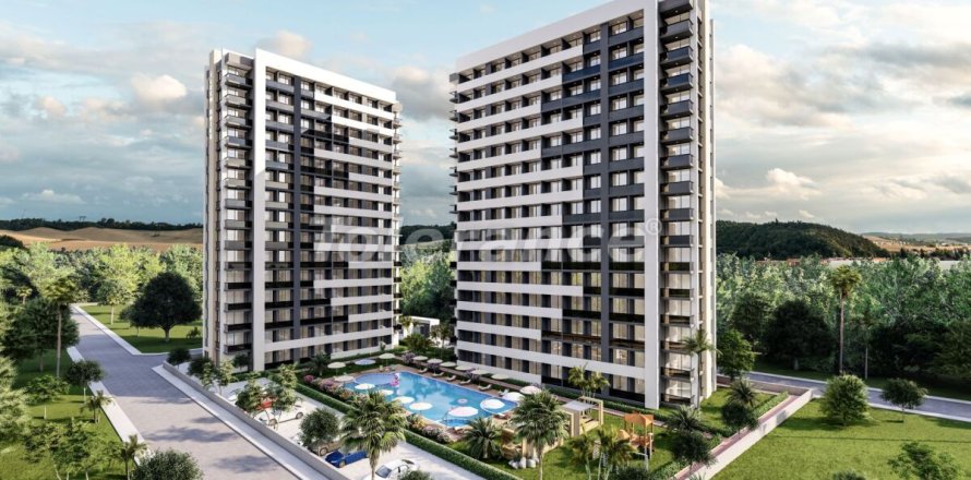 Квартира 1+1 в Мерсине, Турция №227788