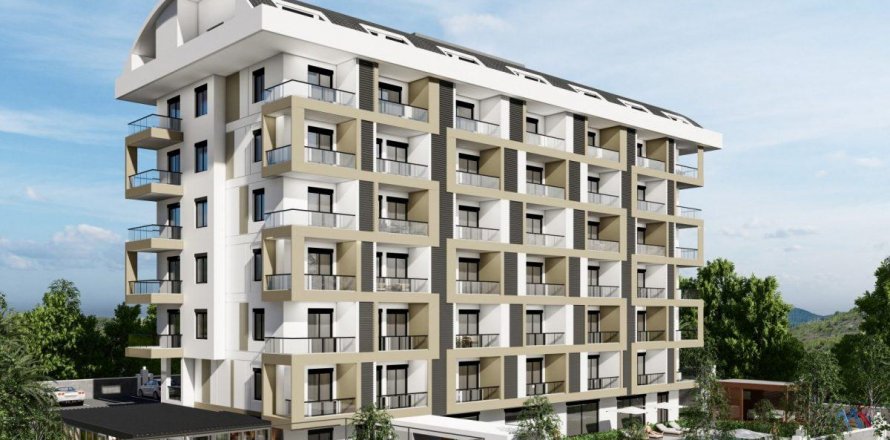 Lägenhet i Alanya, Antalya, Turkiet Nr. 105368