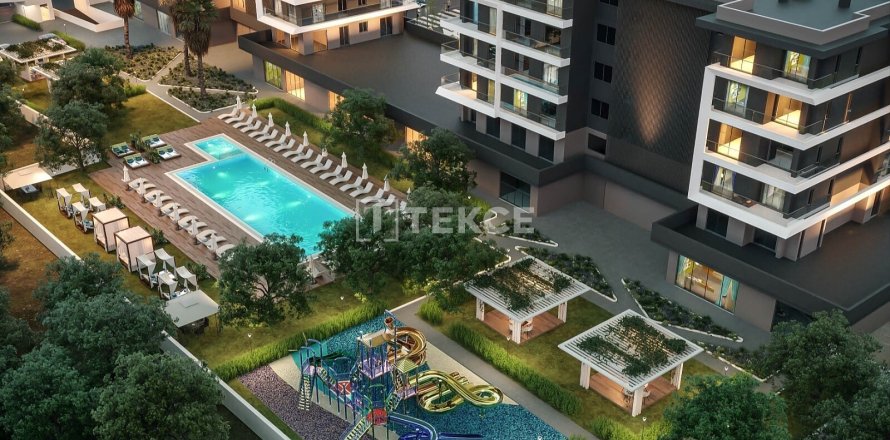 1+1 Lejlighed i Aksu, Antalya, Tyrkiet Nr. 215852