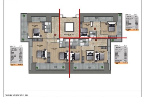 Leilighet  i Demirtas, Alanya, Antalya, Tyrkia Nr. 94571 - 30