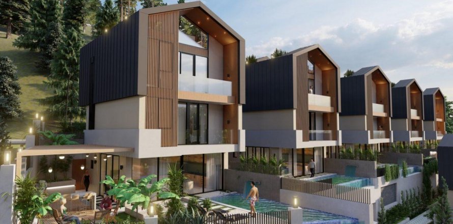 Villa Alanya, Antalya, Türkiye №94574