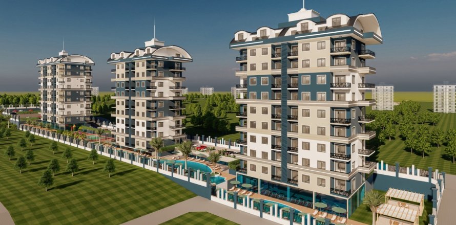 آپارتمان در Alanya ، ترکیه 55 متر مربع. شماره 94570