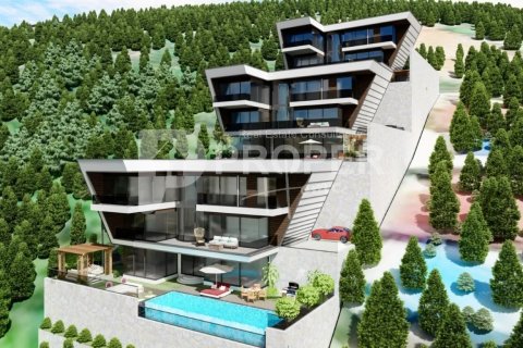Вилла  6-х ком. в Аланье, Анталья, Турция №93295