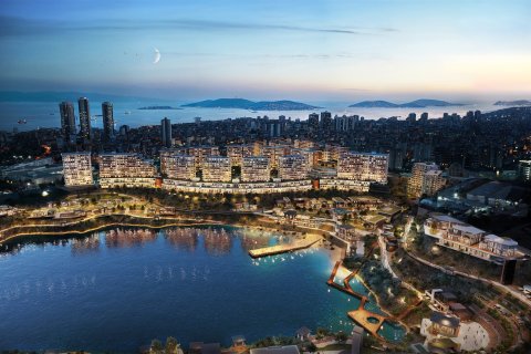 آپارتمان در  Istanbul ، ترکیه 1 خوابه ، 87 متر مربع.  شماره 232149