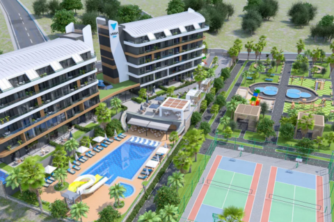 Daire  1+1  Oba, Antalya, Türkiye №217337