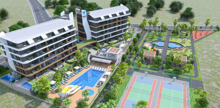 1+1 Wohnung in Oba, Antalya, Türkei Nr. 217337