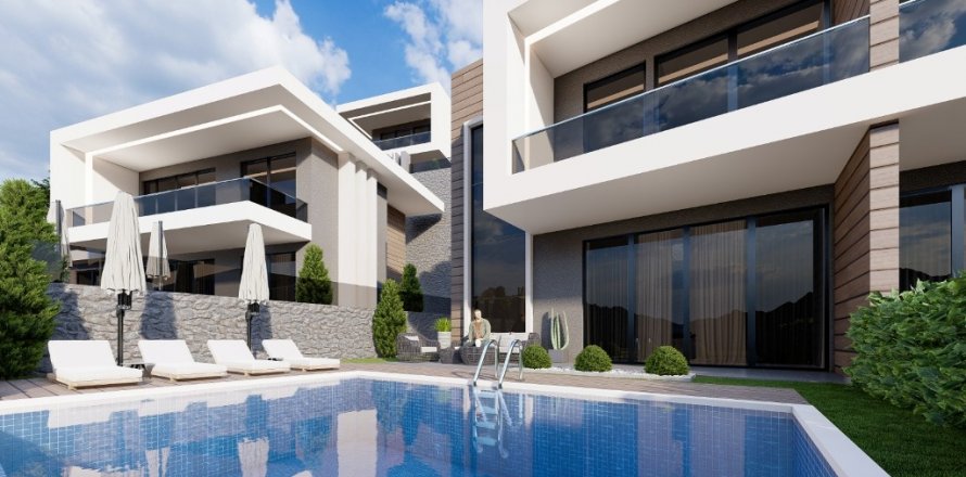 4+1 Villa i Alanya, Antalya, Turkiet Nr. 104412