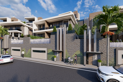 4+1 Villa i Alanya, Antalya, Turkiet Nr. 104412 - 3