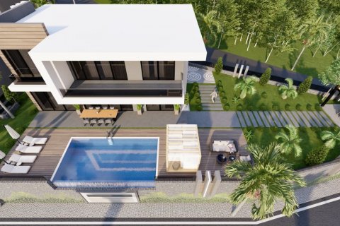 4+1 Villa i Alanya, Antalya, Turkiet Nr. 104412 - 18