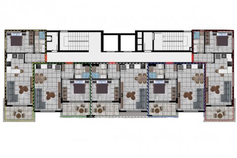 Продажа квартиры в Тосмуре, Аланье, Анталье, Турция 2 комн., 65м2, №135494 – фото 19