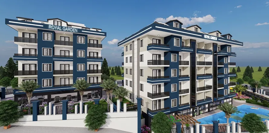 1+1 Apartment  in Alanya, Antalya, Turkey No. 223657