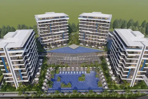 Daire  1+1  Alanya, Antalya, Türkiye №223658