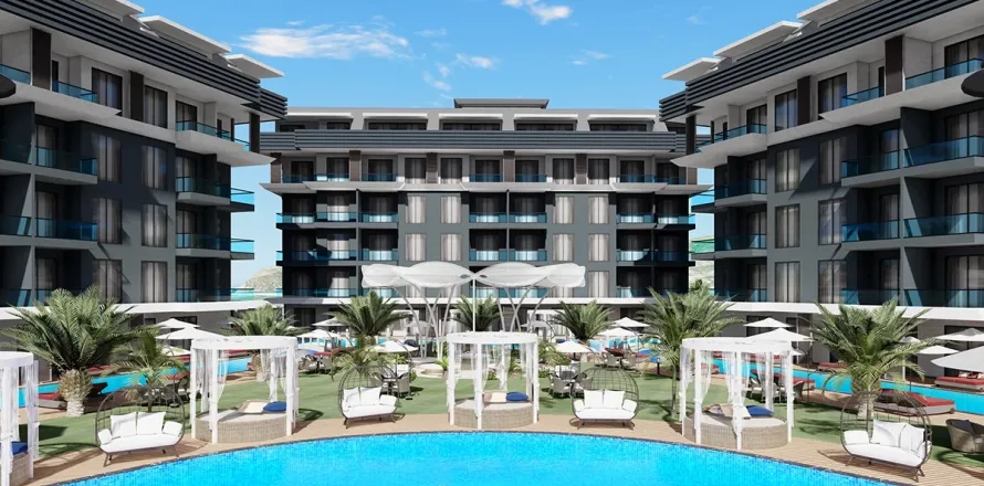 Квартира 1+1 в Аланье, Анталья, Турция №223659