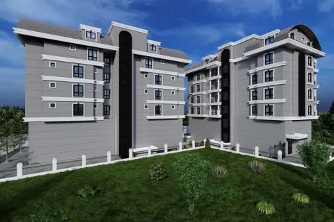 1+1 Leilighet  i Alanya, Antalya, Tyrkia Nr. 223662 - 2