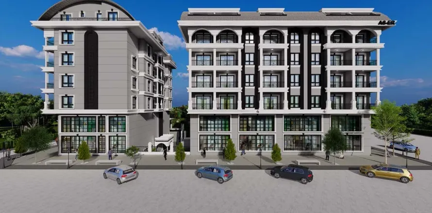 1+1 Leilighet  i Alanya, Antalya, Tyrkia Nr. 223662