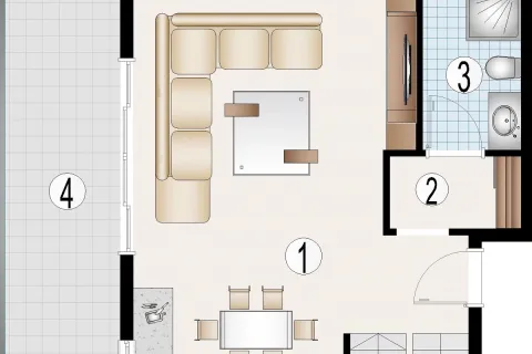 Apartment for sale in Alanya, Antalya, Turkey, 2 bedrooms, 129m2, No. 223777 – photo 26