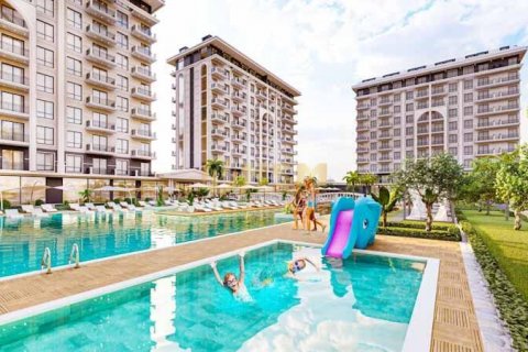1+1 Lejlighed  i Alanya, Antalya, Tyrkiet Nr. 92336
