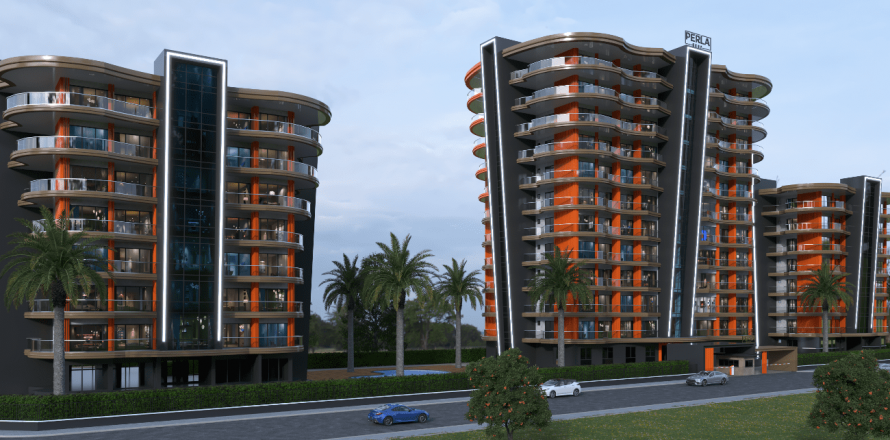 1+1 Lägenhet i Alanya, Antalya, Turkiet Nr. 158610