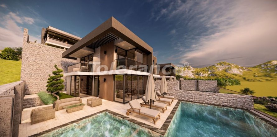 Villa 2+1 Kalkan, Antalya, Türkiye №106105