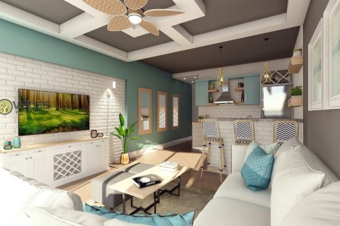 Leilighet  i Long Beach, Iskele,  Nr. 213874