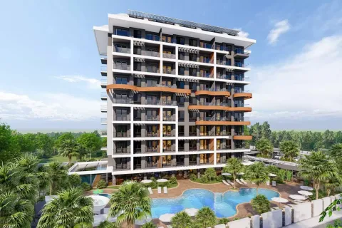 Квартира  1+1 в Авсалларе, Анталья, Турция №223054