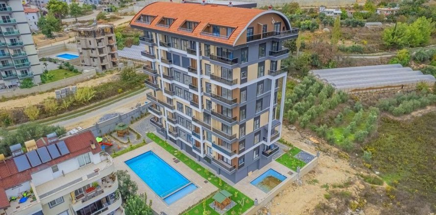 1+0 Lejlighed i Avsallar, Antalya, Tyrkiet Nr. 227798