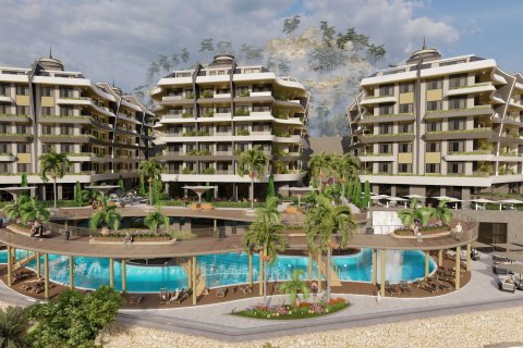 1+1 Lägenhet  i Mahmutlar, Antalya, Turkiet Nr. 110343