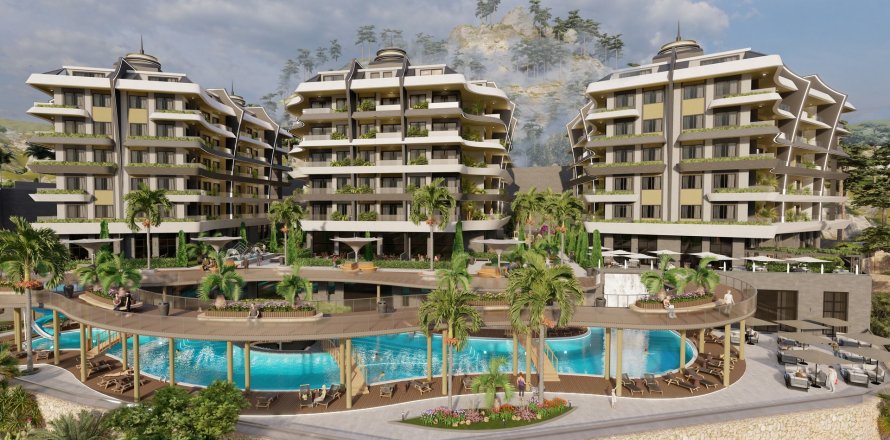 1+1 Apartment in Mahmutlar, Antalya, Turkey No. 110343