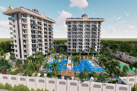 1+1 Lejlighed  i Alanya, Antalya, Tyrkiet Nr. 223535
