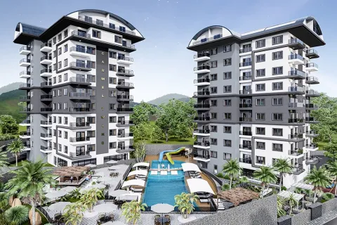 1+1 Leilighet  i Alanya, Antalya, Tyrkia Nr. 223534