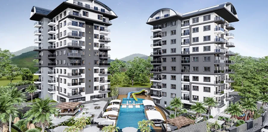 Daire 1+1 Alanya, Antalya, Türkiye №223534