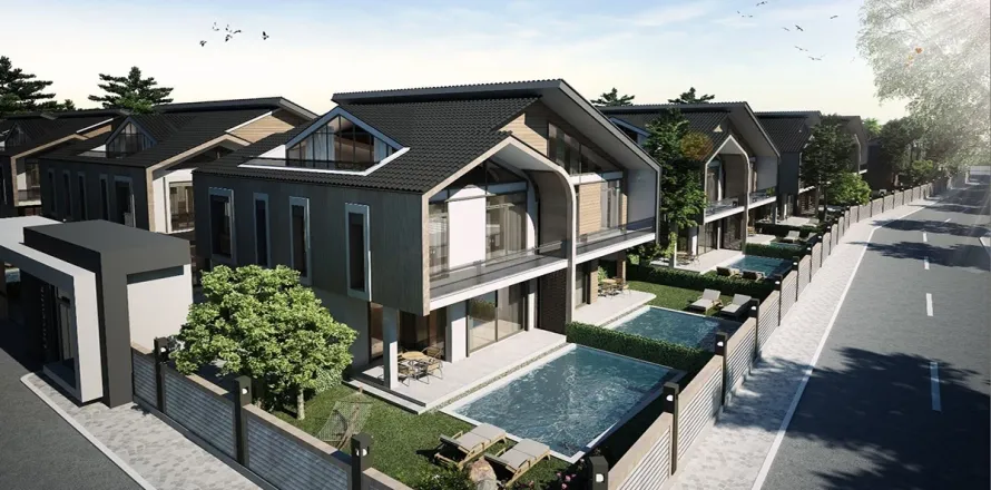 3+1 Lejlighed  i Mugla, Tyrkiet Nr. 223533