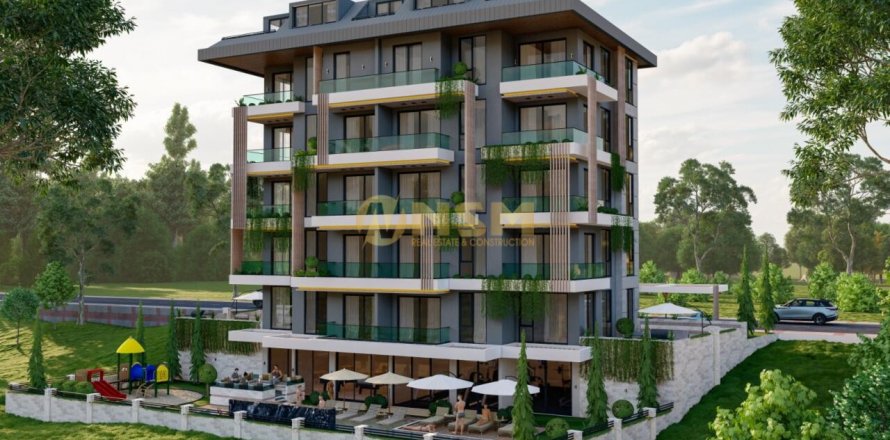 2+1 Lejlighed  i Alanya, Antalya, Tyrkiet Nr. 92857