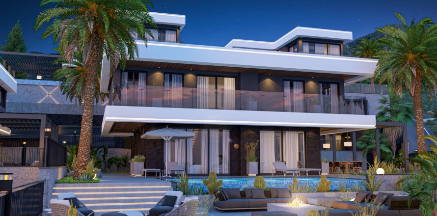 4+1 Villa  i Antalya, Tyrkiet Nr. 222893