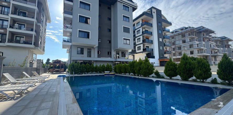 1+1 Lejlighed  i Kargicak, Alanya, Antalya, Tyrkiet Nr. 216936