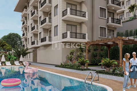 1+1 Lejlighed i Alanya, Antalya, Tyrkiet Nr. 134391 - 8