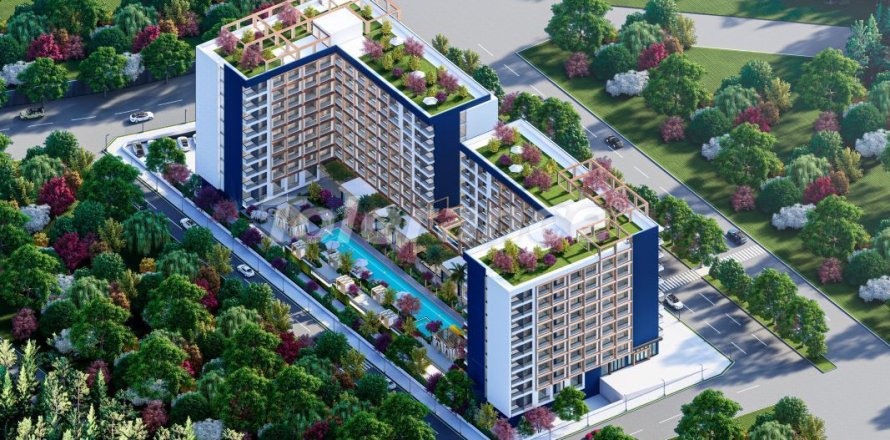 Квартира 1-х ком. в Мерсине, Турция №227749