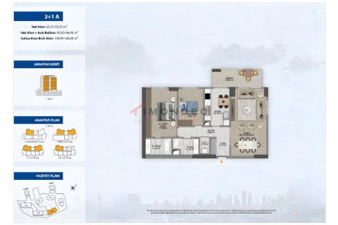 1+1 Lägenhet i Sisli, Istanbul, istanbul, Turkiet Nr. 215986 - 18