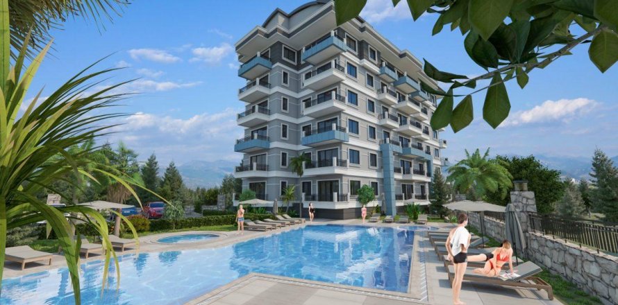 Lägenhet  i Demirtas, Alanya, Antalya, Turkiet Nr. 95105