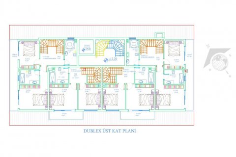 Penthouse  i Avsallar, Antalya, Tyrkiet Nr. 94921 - 4