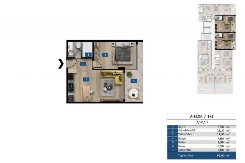 Wohnung in Kargicak, Alanya, Antalya, Türkei Nr. 94917 - 28