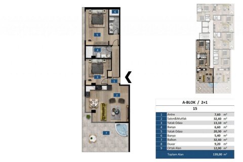 Wohnung in Kargicak, Alanya, Antalya, Türkei Nr. 94917 - 30