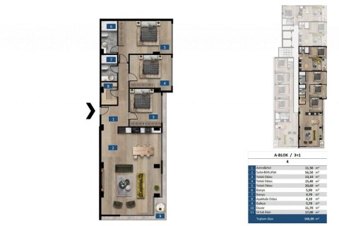 Wohnung in Kargicak, Alanya, Antalya, Türkei Nr. 94917 - 20