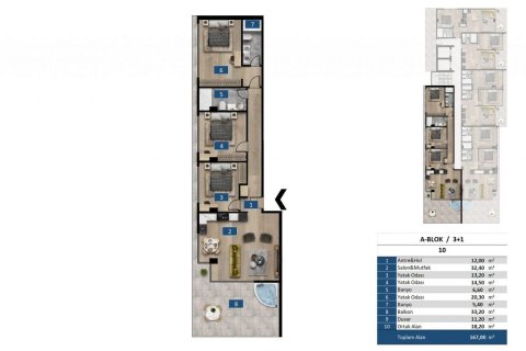 Wohnung in Kargicak, Alanya, Antalya, Türkei Nr. 94917 - 26