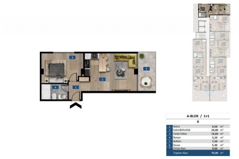 Wohnung in Kargicak, Alanya, Antalya, Türkei Nr. 94917 - 22