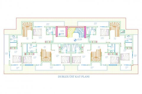 Penthouse  i Avsallar, Antalya, Tyrkiet Nr. 94923 - 4