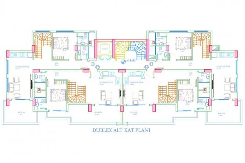 Penthouse  i Avsallar, Antalya, Tyrkiet Nr. 94923 - 3