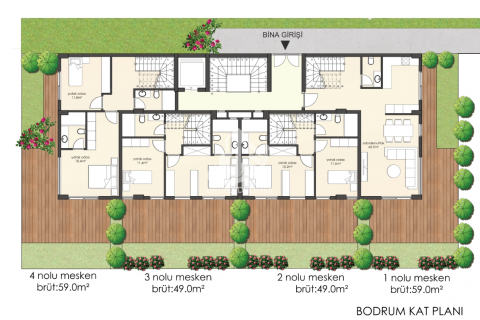 Apartment for sale  in Alanya, Antalya, Turkey, 2 bedrooms, 74m2, No. 139257 – photo 26