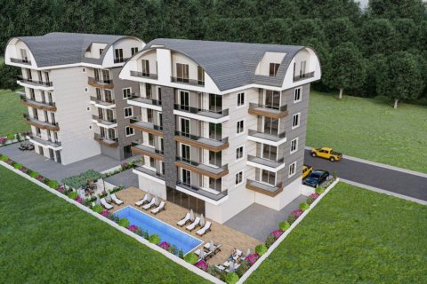 پنت هاس در  Alanya ، ترکیه 63 متر مربع.  شماره 98136 - 2