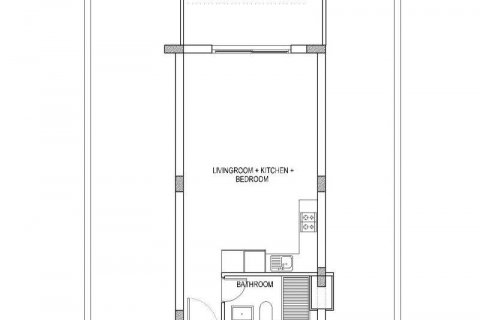 Продажа пентхауса  в Северном Кипре 3 комн., 75м2, №98134 – фото 11
